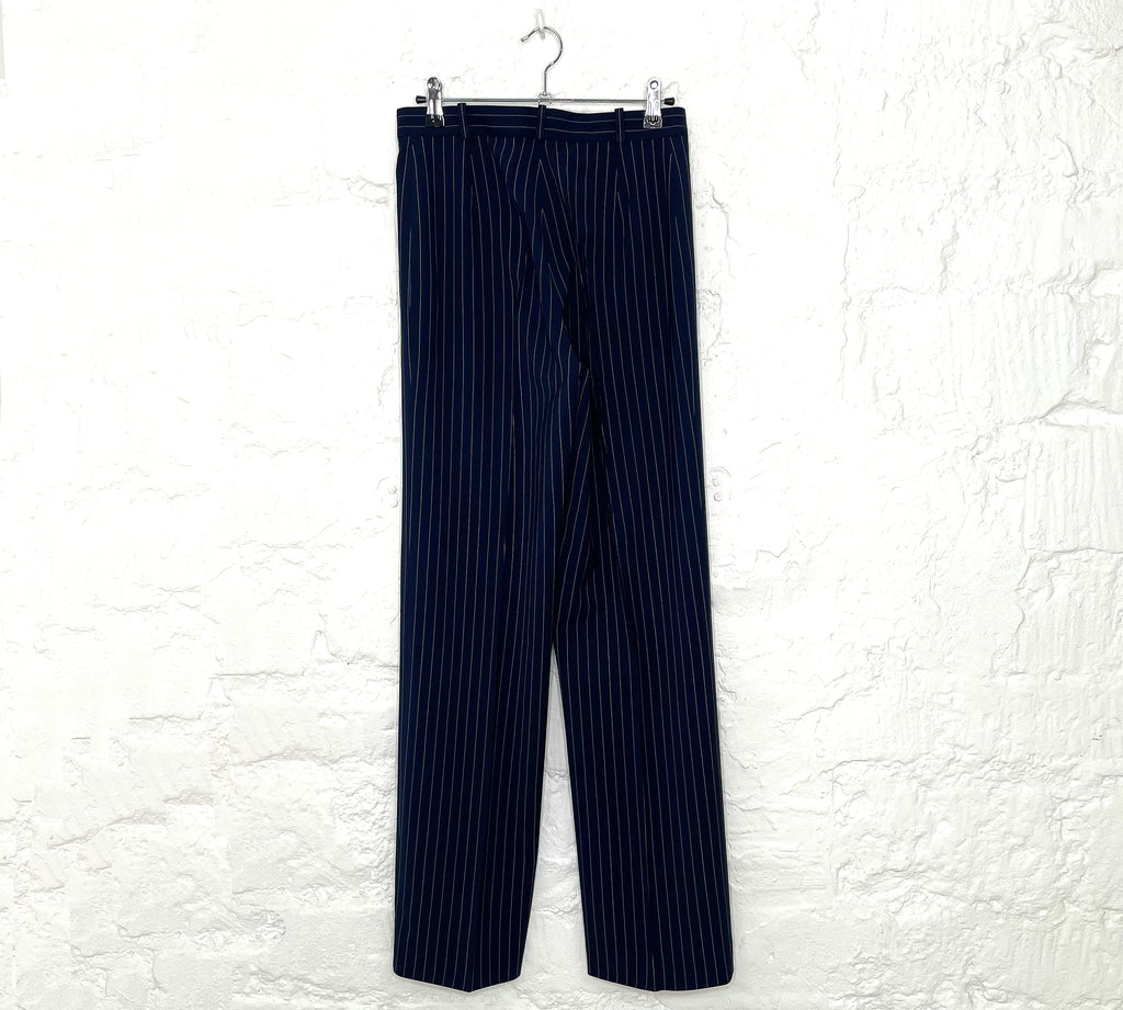 CHRISTIAN DIOR CHRISTIAN DIOR - Navy Striped Set - ALE PARIS Luxury Vintage