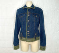 DOLCE & GABBANA DOLCE & GABBANA - Blue and Green Denim Jacket - ALE PARIS Luxury Vintage