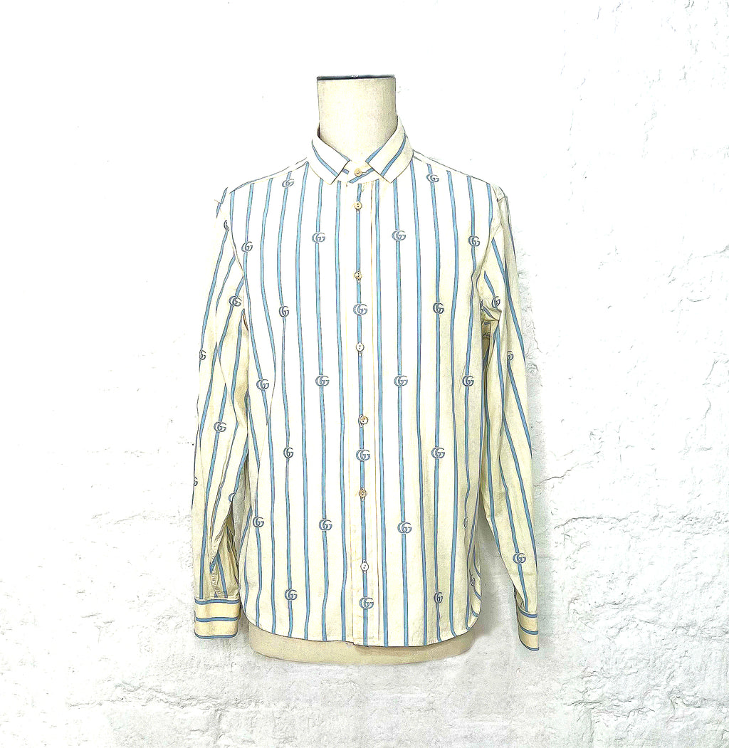 GUCCI GUCCI - Monogram Striped Set - ALE PARIS Luxury Vintage