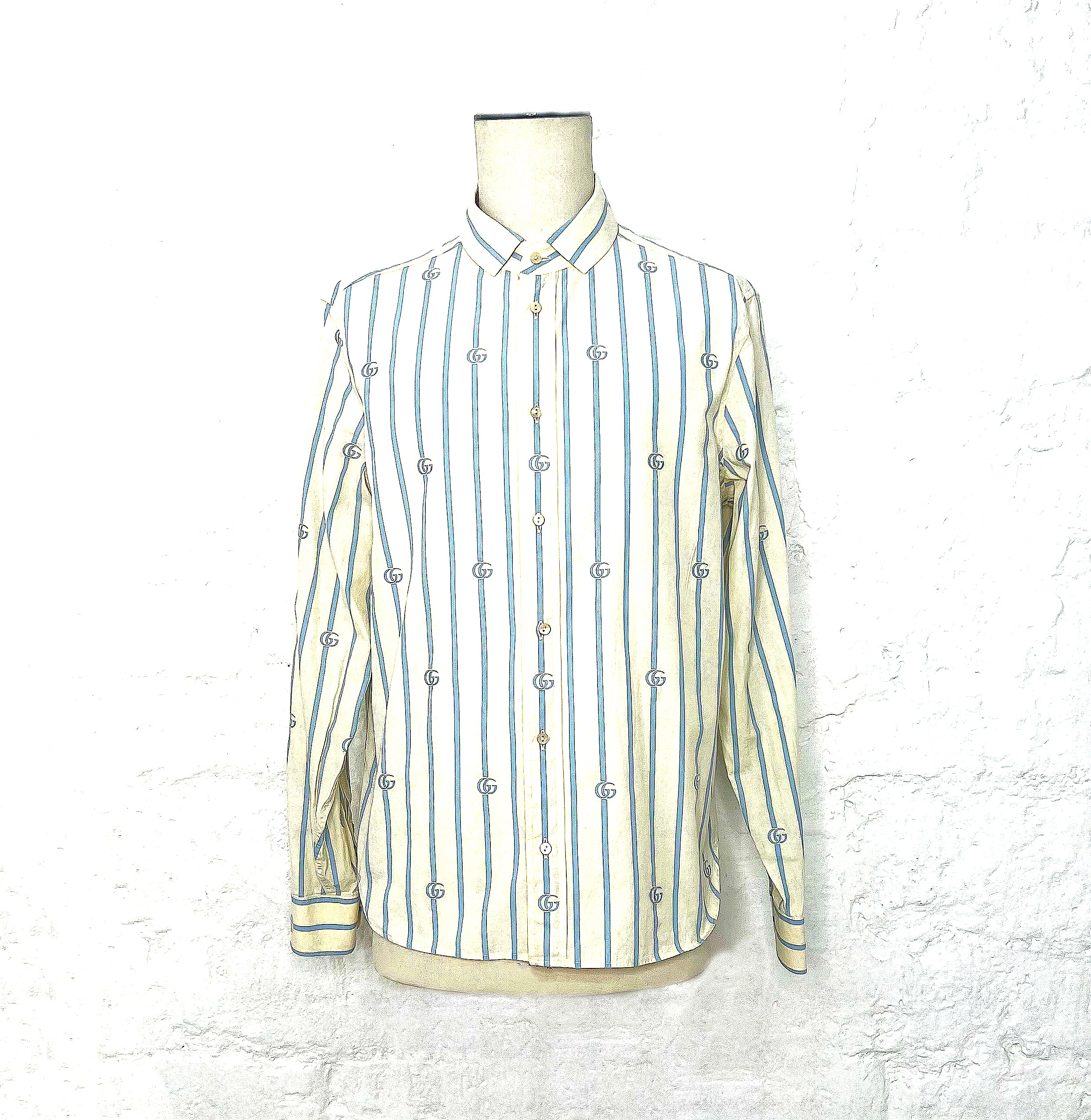 GUCCI GUCCI - Monogram Striped Set - ALE PARIS Luxury Vintage