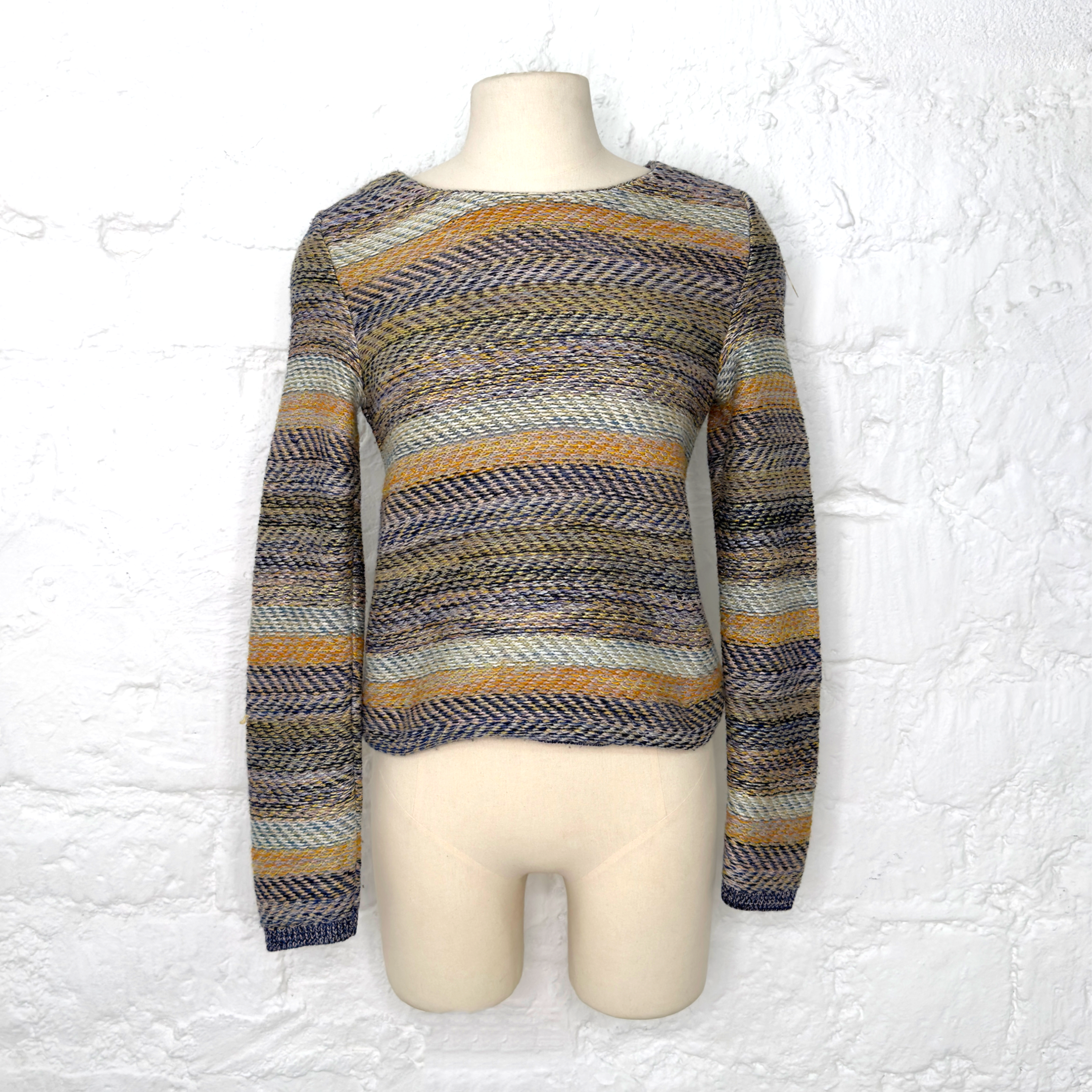 CHLOÉ CHLOE - Multicolor Stripes Sweater - ALE PARIS Luxury Vintage