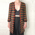 CHANEL CHANEL - Colorful tweed long jacket - ALE PARIS Luxury Vintage