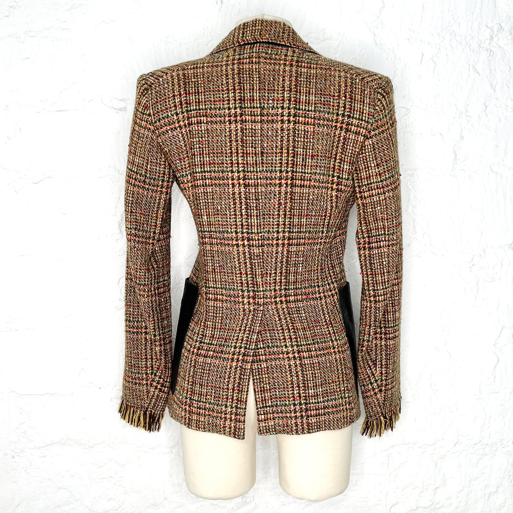 SONIA RYKIEL SONIA RYKIEL - Multicolor Tweed Blazer - ALE PARIS Luxury Vintage