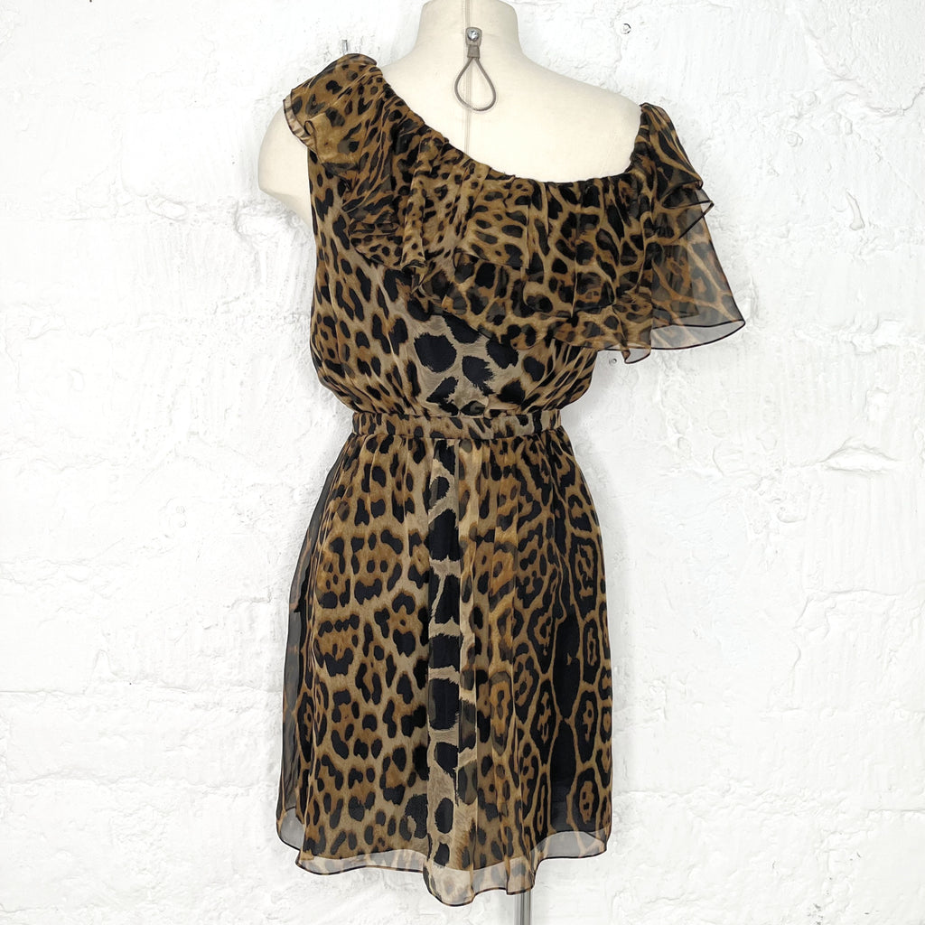 YVES SAINT LAURENT YVES SAINT LAURENT - Leopard Dress - ALE PARIS Luxury Vintage