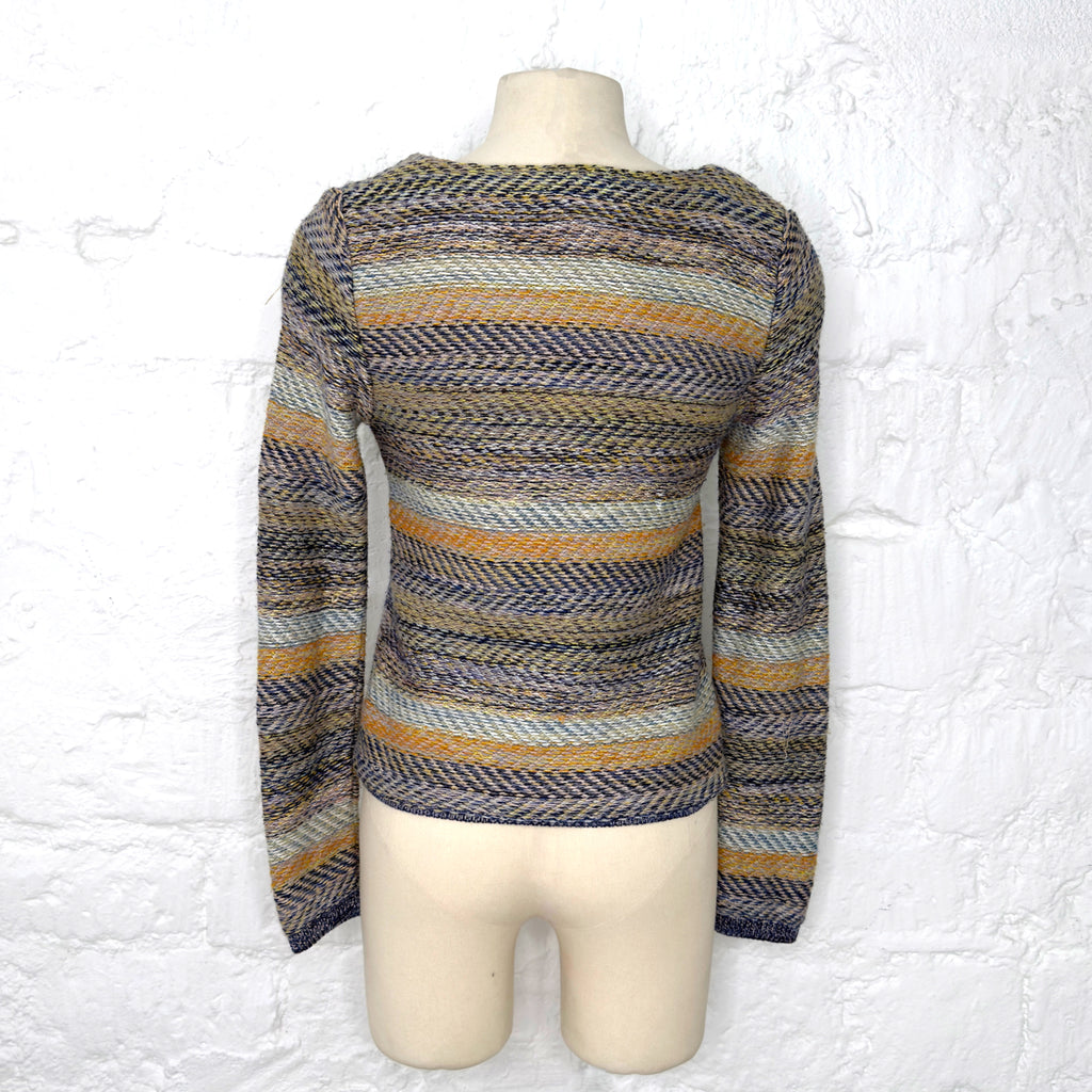 CHLOÉ CHLOE - Multicolor Stripes Sweater - ALE PARIS Luxury Vintage