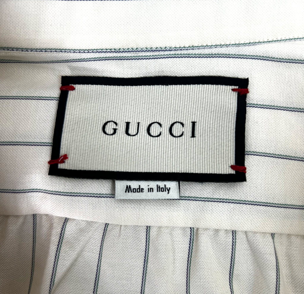 GUCCI GUCCI - Casual Beige Striped Tunique - ALE PARIS Luxury Vintage