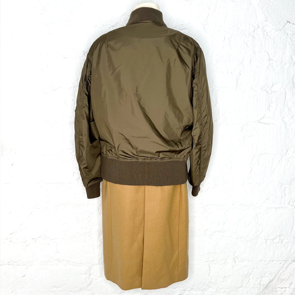 SACAI LUCK SACAI LUCK - Camel Docking Chester Coat - ALE PARIS Luxury Vintage