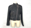 CHRISTIAN DIOR CHRISTIAN DIOR - Grey Short Denim Jacket - ALE PARIS Luxury Vintage