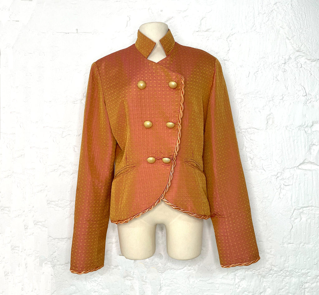 CHRISTIAN DIOR CHRISTIAN DIOR - Orange Silk Set - ALE PARIS Luxury Vintage
