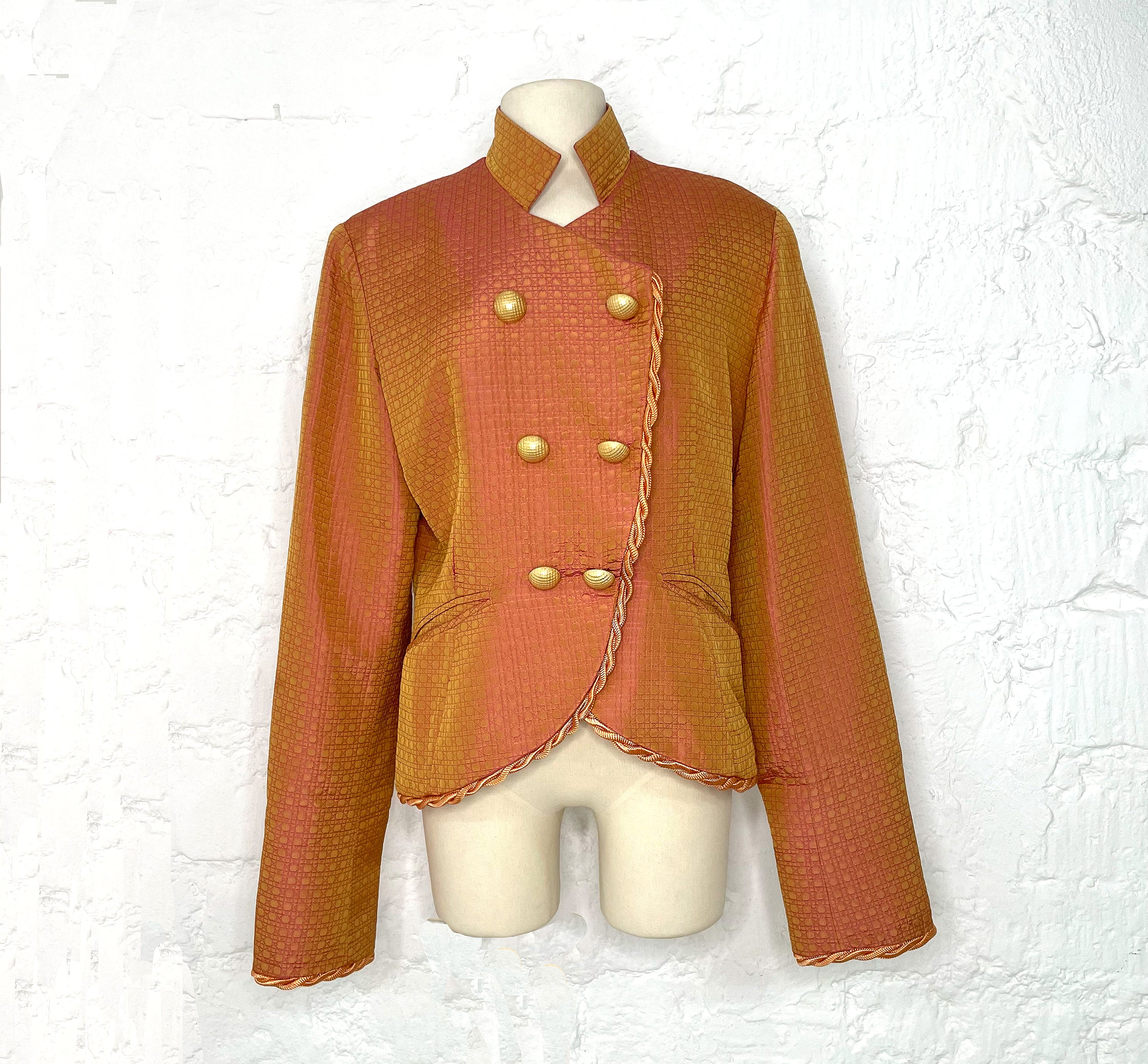 CHRISTIAN DIOR CHRISTIAN DIOR - Orange Silk Set - ALE PARIS Luxury Vintage