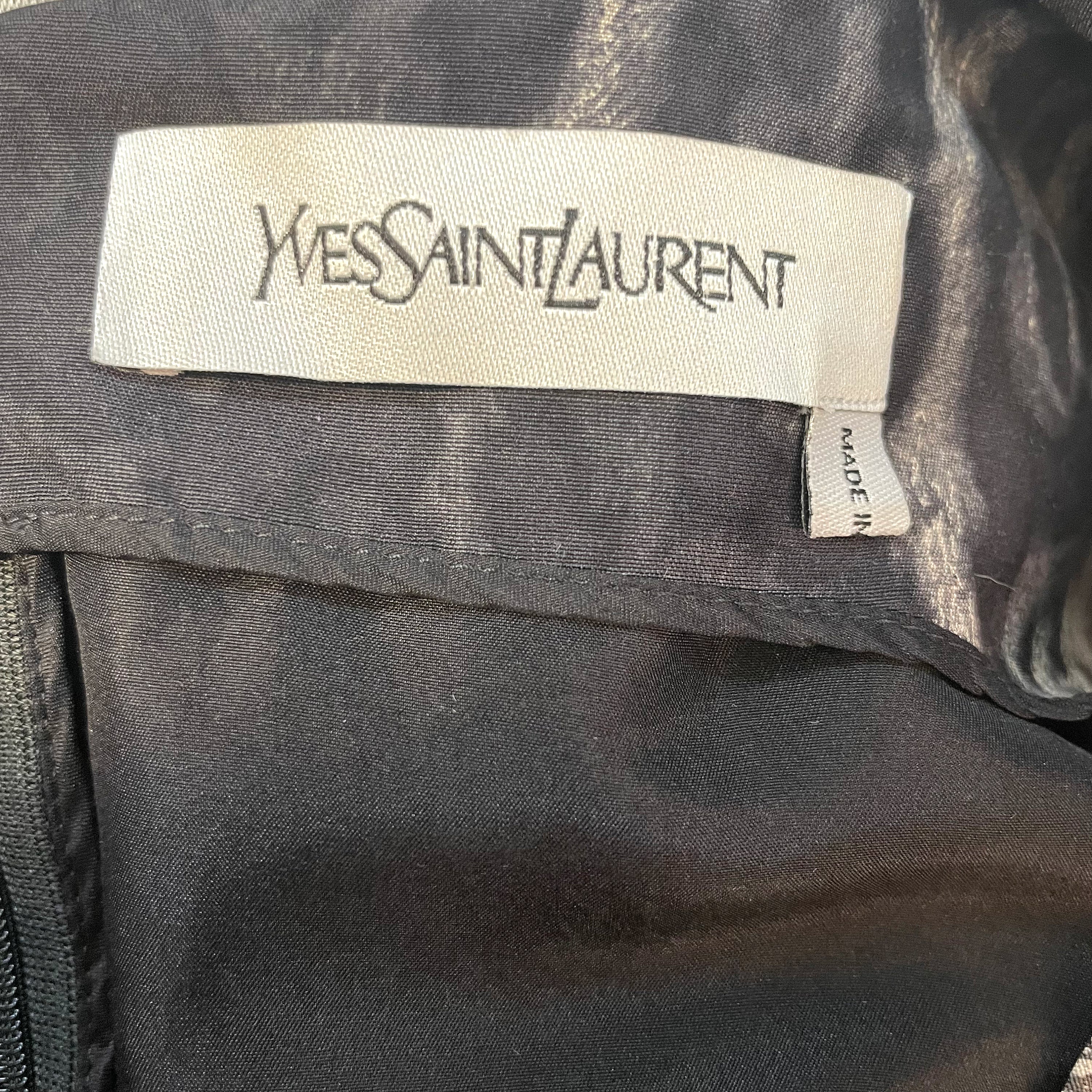 YVES SAINT LAURENT YVES SAINT LAURENT - Leopard Printed Dress - ALE PARIS Luxury Vintage