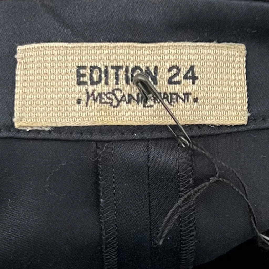 YVES SAINT LAURENT YVES SAINT LAURENT - Black Laced Combinaison - ALE PARIS Luxury Vintage