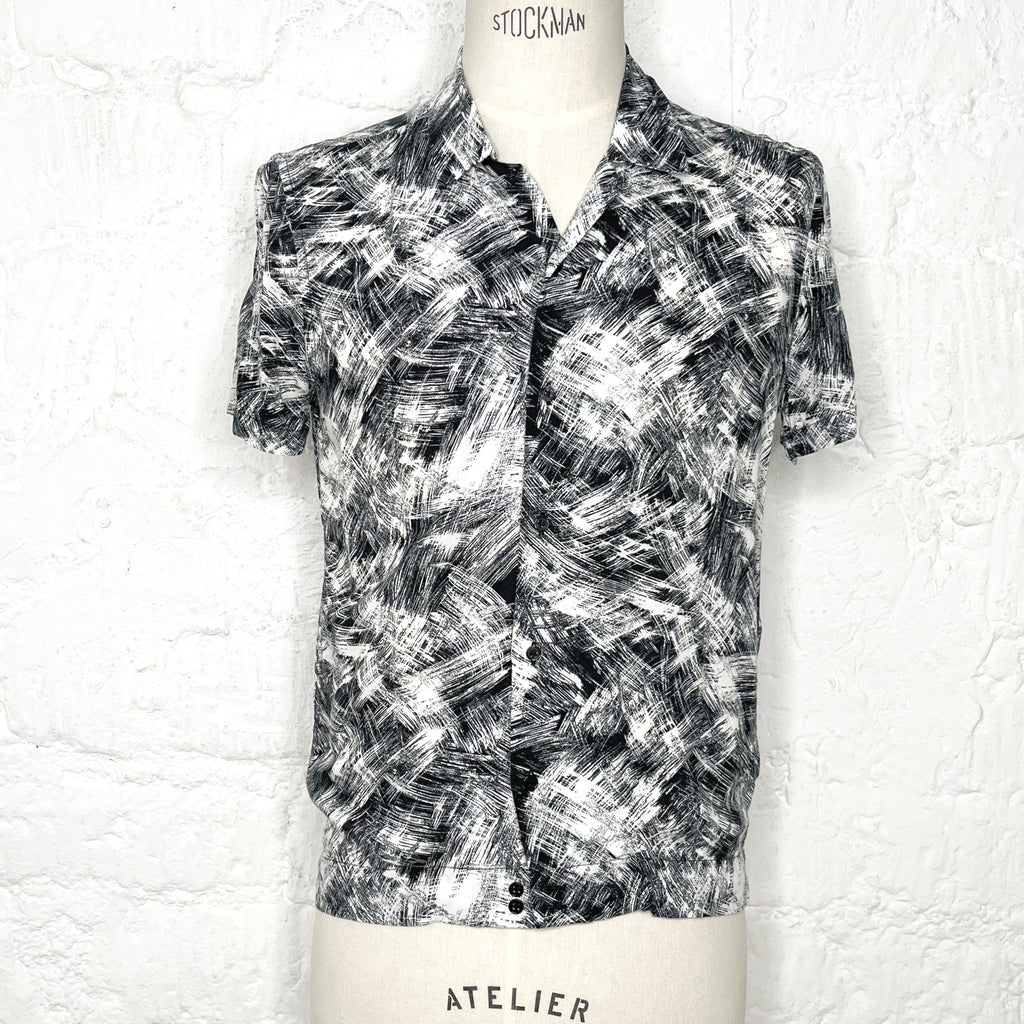 SANDRO SANDRO - Printed Shirt - ALE PARIS Luxury Vintage