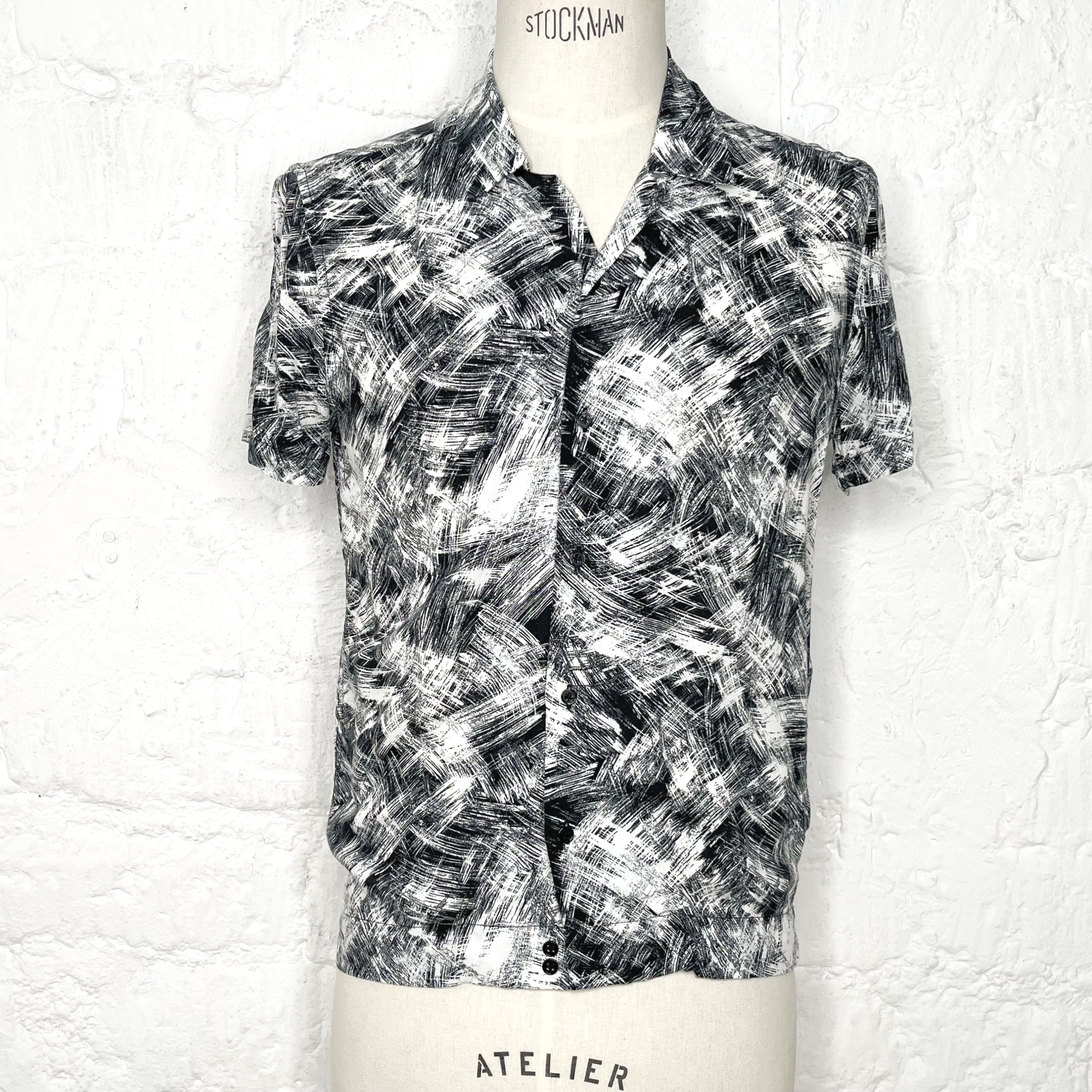 SANDRO SANDRO - Printed Shirt - ALE PARIS Luxury Vintage
