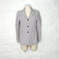 THOM BROWNE THOM BROWNE - Striped Seersucker Blazer - ALE PARIS Luxury Vintage