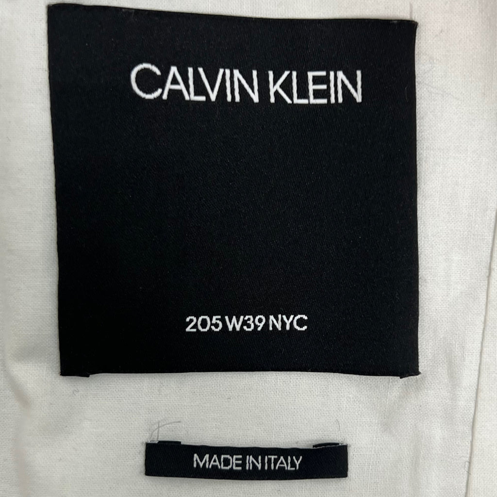 CALVIN KLEIN CALVIN KLEIN - Grey Wool Fitted Jacket - ALE PARIS Luxury Vintage