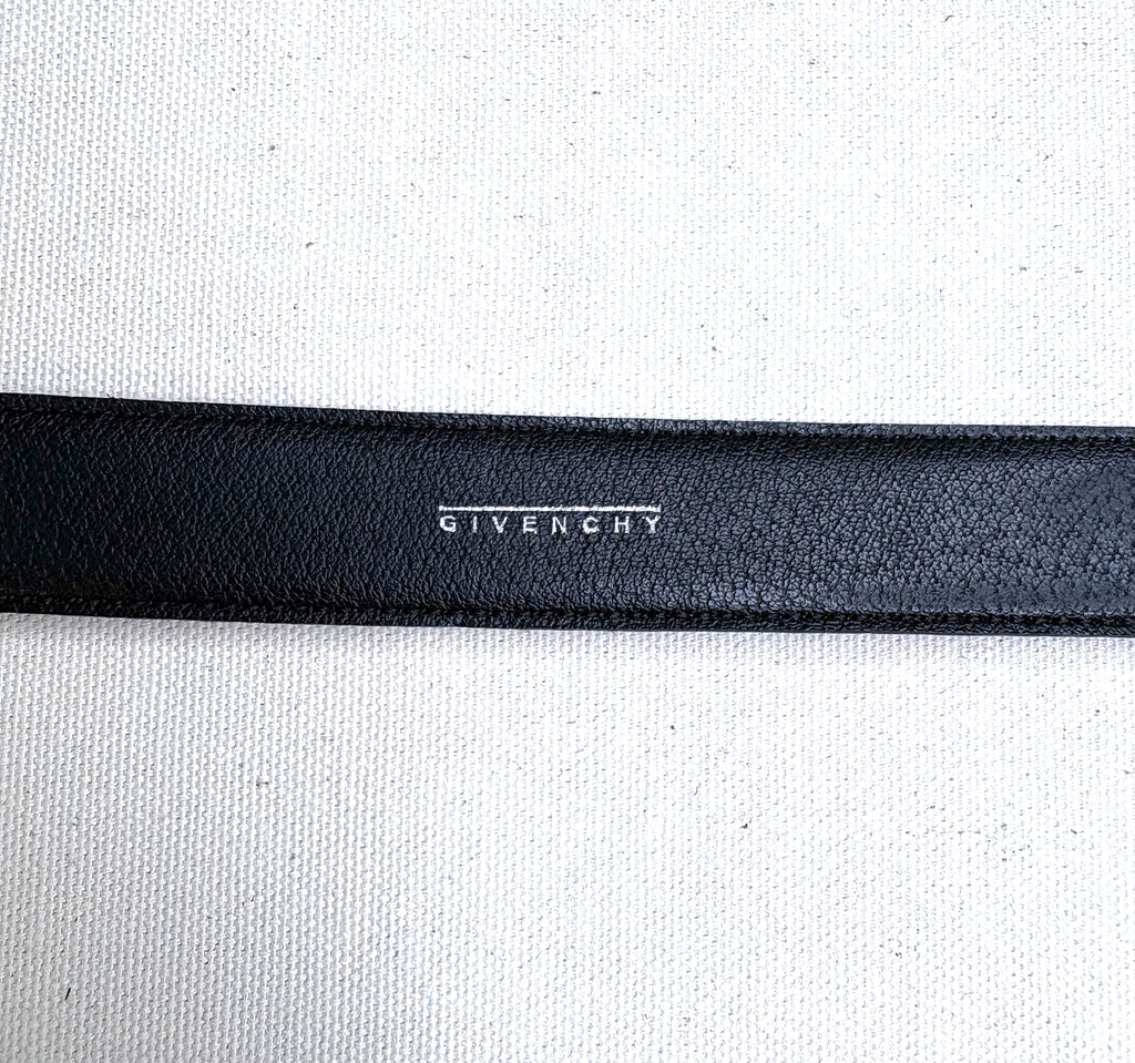 GIVENCHY GIVENCHY - Beige And Gold Nubuck Belt - ALE PARIS Luxury Vintage