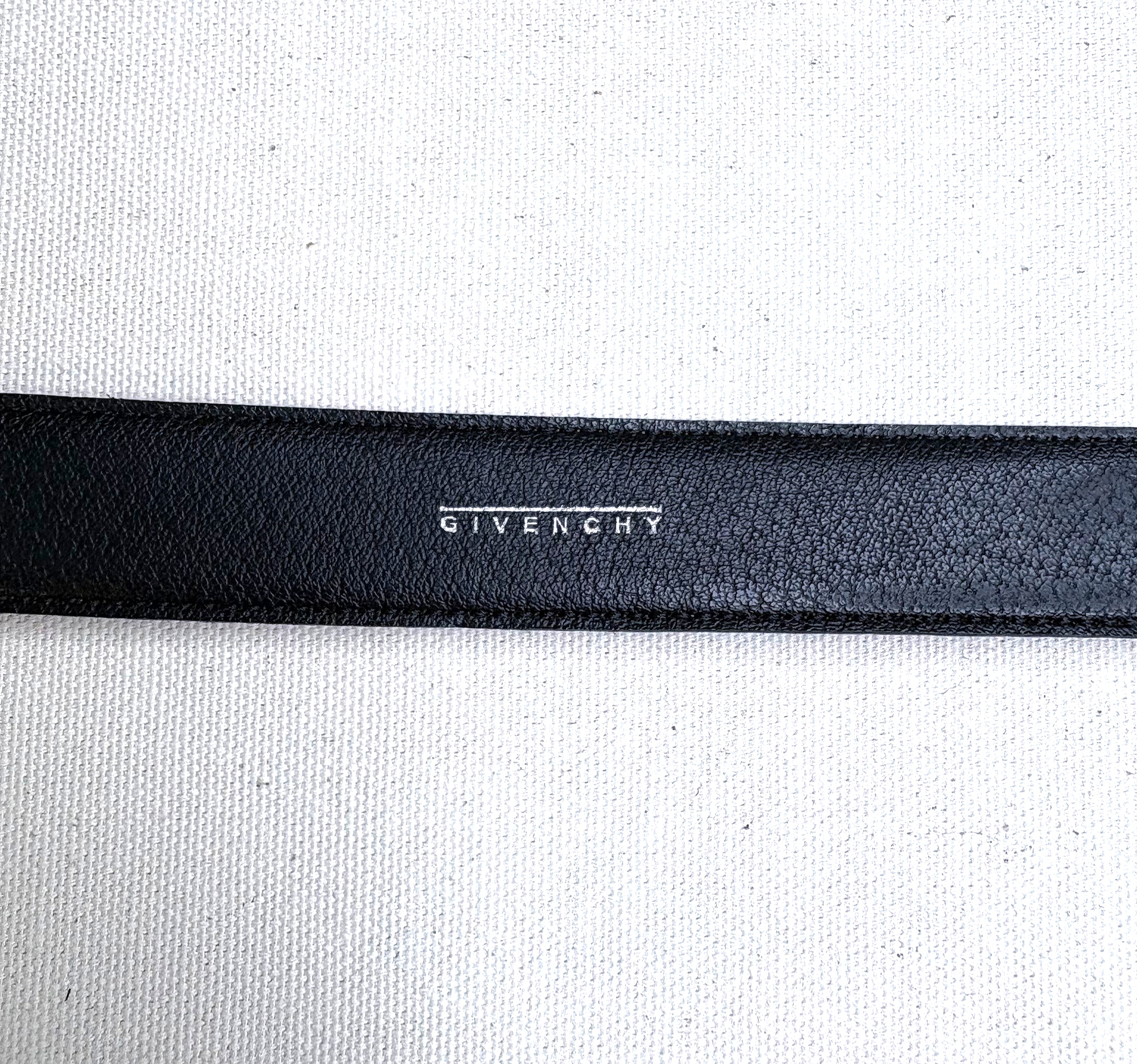 GIVENCHY GIVENCHY - Beige And Gold Nubuck Belt - ALE PARIS Luxury Vintage