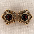 YVES SAINT LAURENT YVES SAINT LAURENT - Pentagone Clip Earrings - ALE PARIS Luxury Vintage