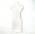 CHANEL CHANEL - Sleeveless White Mini Dress - ALE PARIS Luxury Vintage