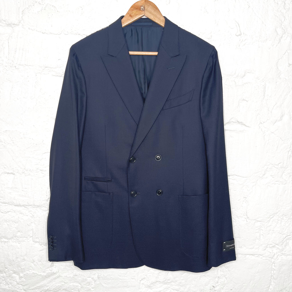 ERMENEGILDO ZEGNA ERMENEGILDO - Zegna Dark Grey Jacket - ALE PARIS Luxury Vintage