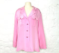 YVES SAINT LAURENT YVES SAINT LAURENT - Pink Saharienne Shirt - ALE PARIS Luxury Vintage