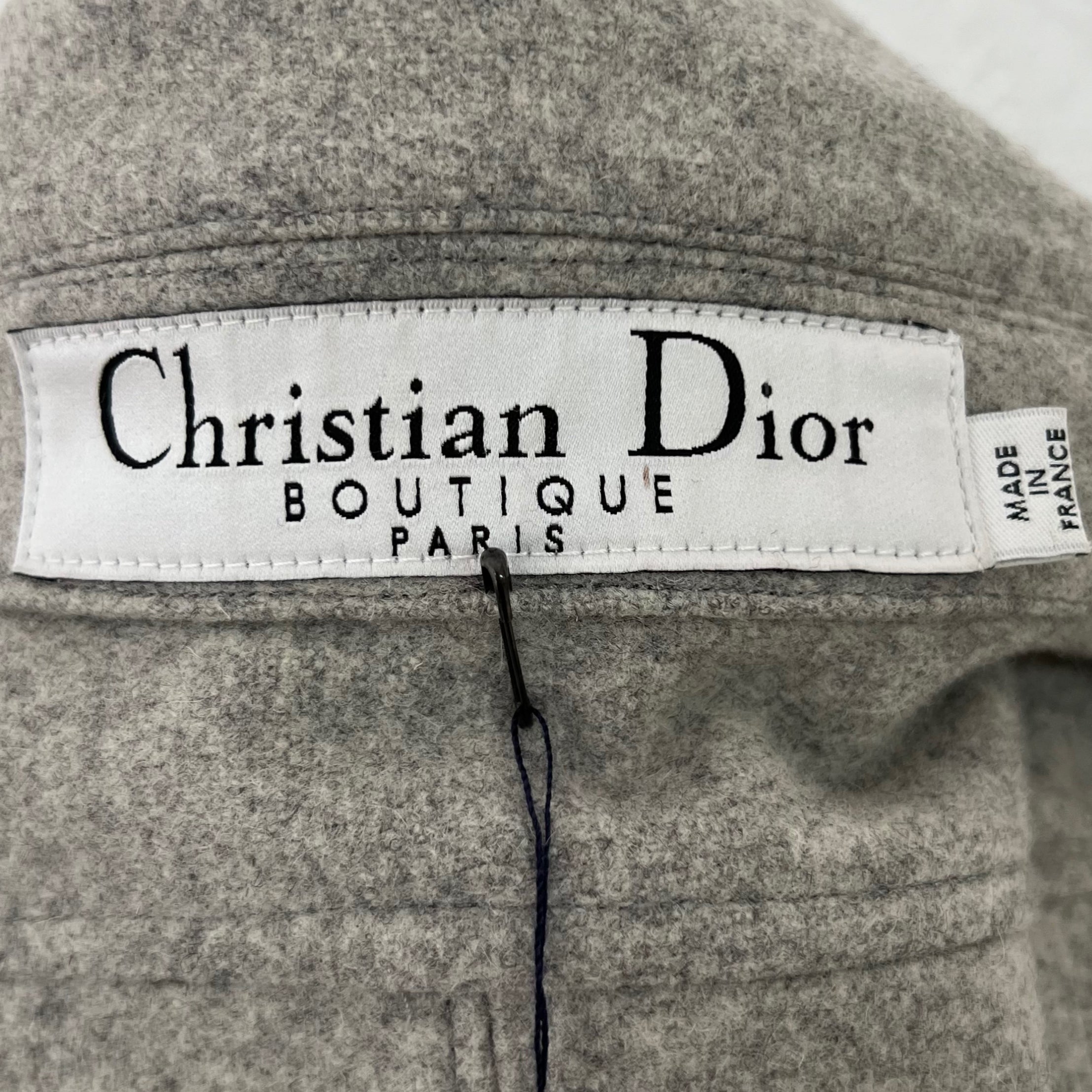 CHRISTIAN DIOR CHRISTIAN DIOR -  Light Grey Bar Jacket - ALE PARIS Luxury Vintage