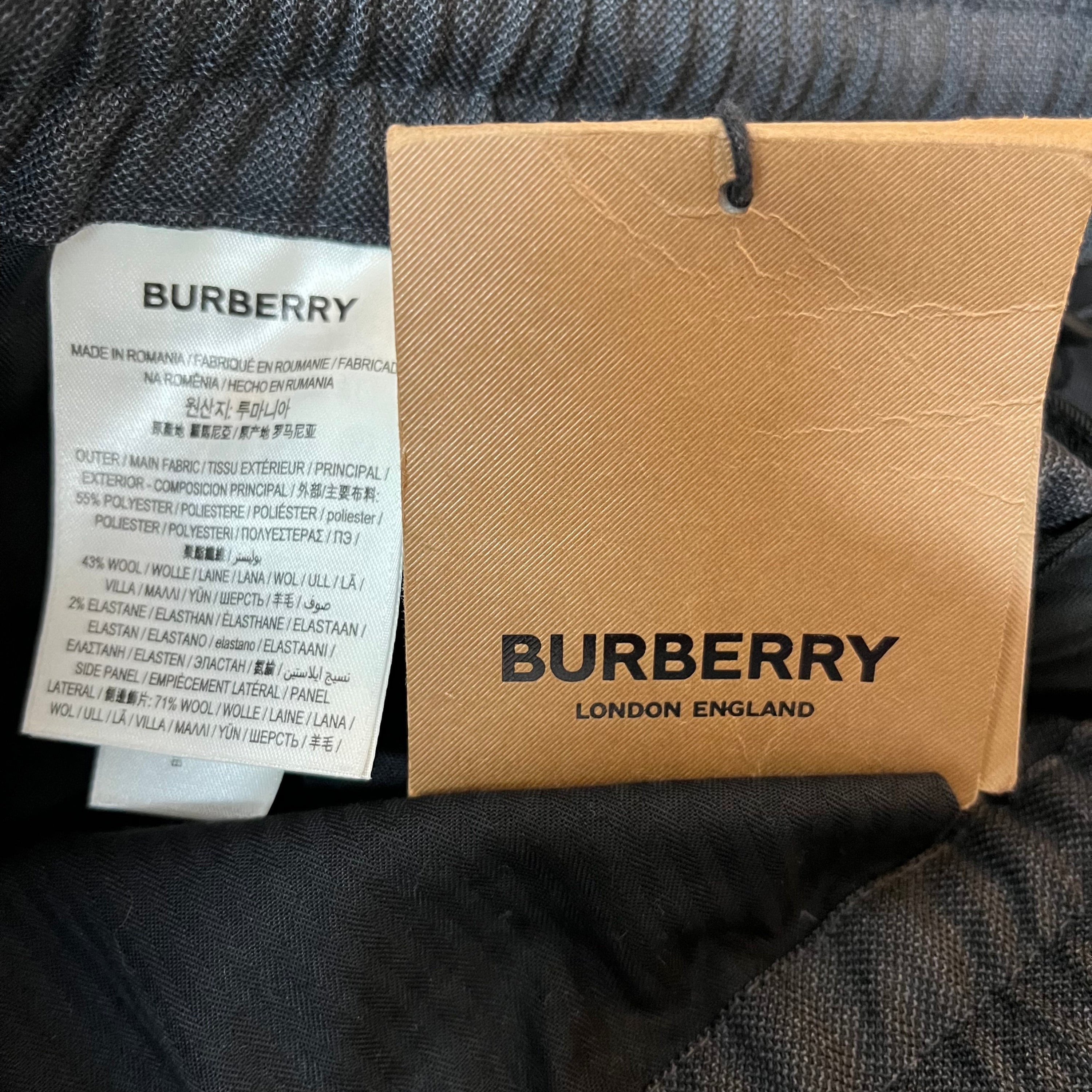Burberry BURBERRY - Grey Pants - ALE PARIS Luxury Vintage