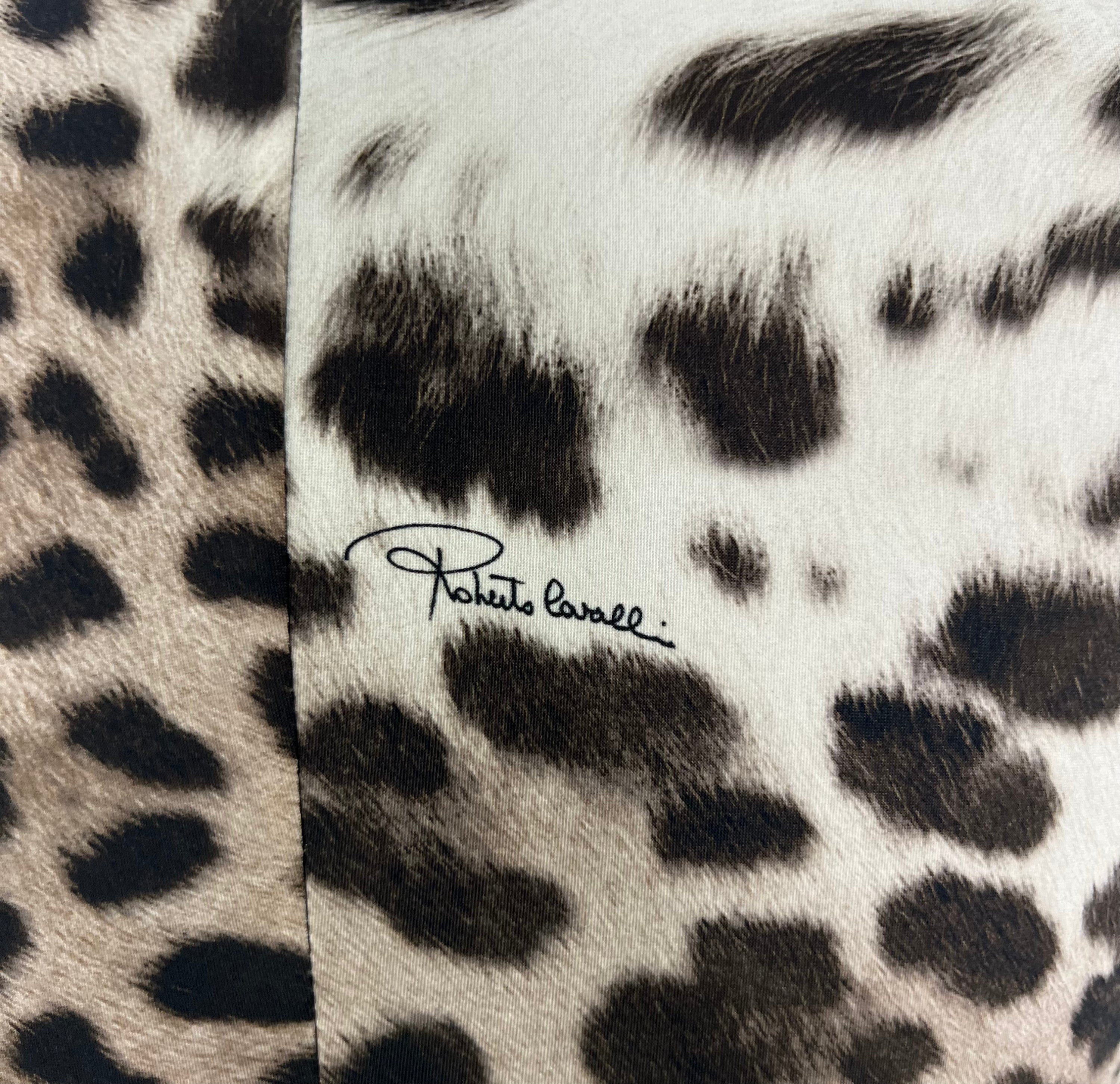 CAVALLI CAVALLI - Bodycon Leopard Dress - ALE PARIS Luxury Vintage
