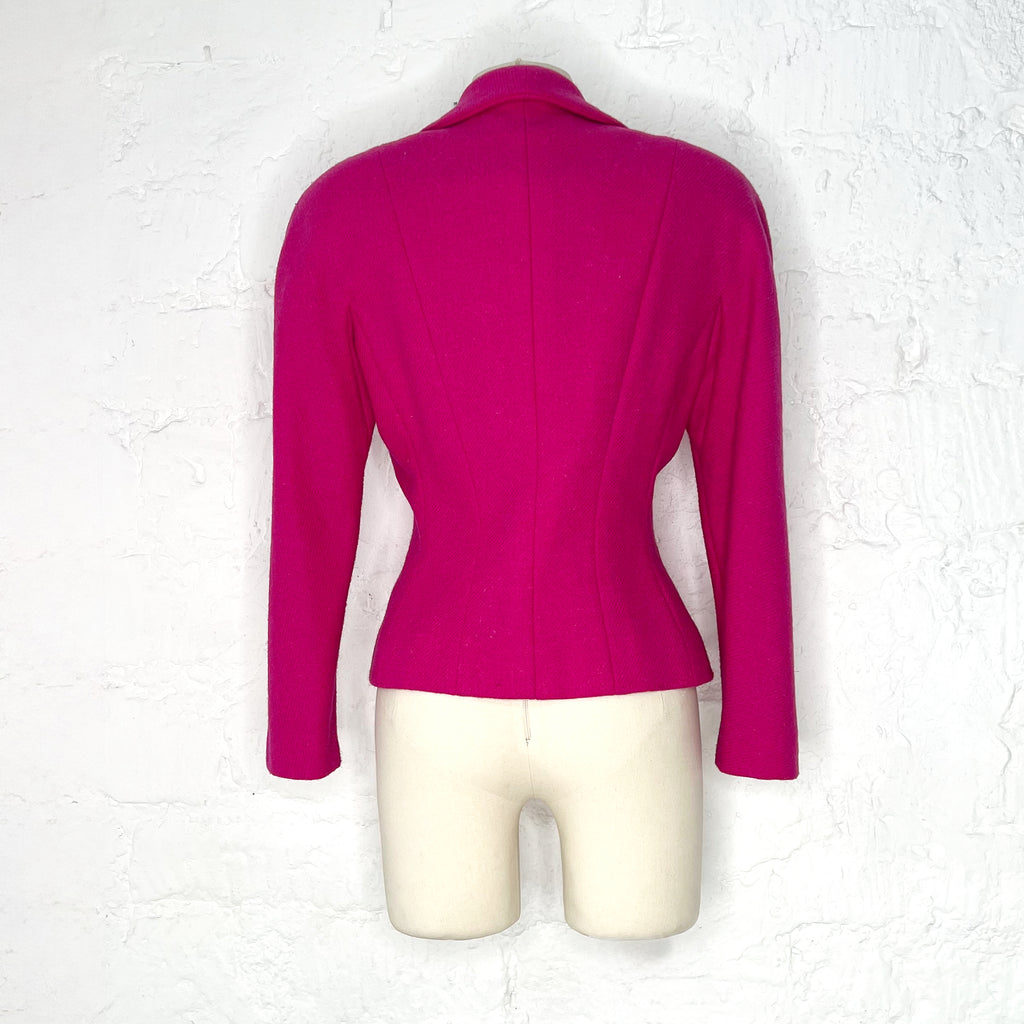 CHRISTIAN DIOR CHRISTIAN DIOR - Pink Bar Jacket - ALE PARIS Luxury Vintage