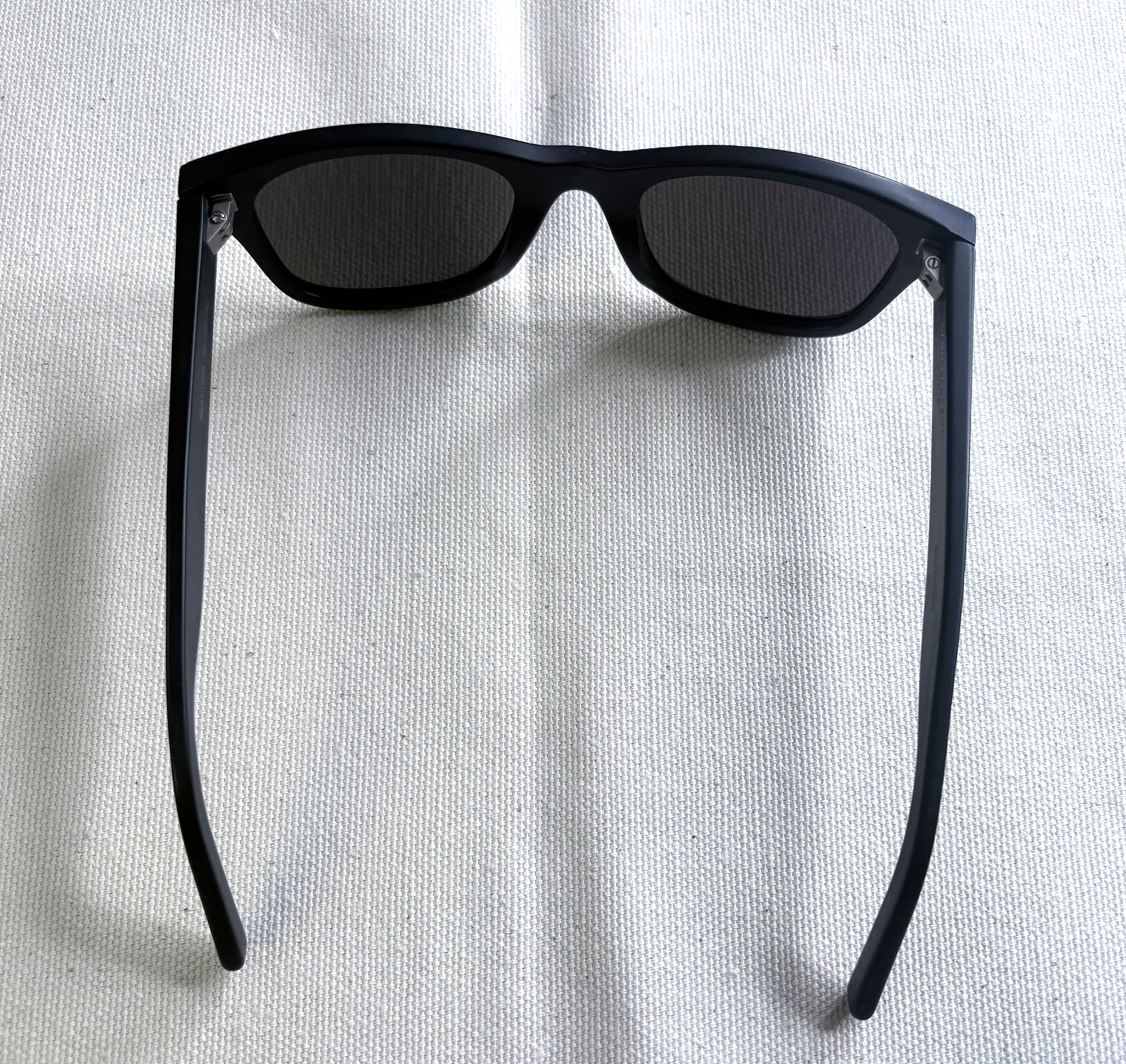 YVES SAINT LAURENT YVES SAINT LAURENT - Dark Grey Wood Sunglasses - ALE PARIS Luxury Vintage