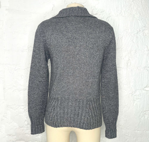 CERRUTI 1881 CERRUTI - 1881 Grey Wool Cardigan - ALE PARIS Luxury Vintage