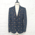 GUCCI GUCCI - Peacock Blue Jacket - ALE PARIS Luxury Vintage