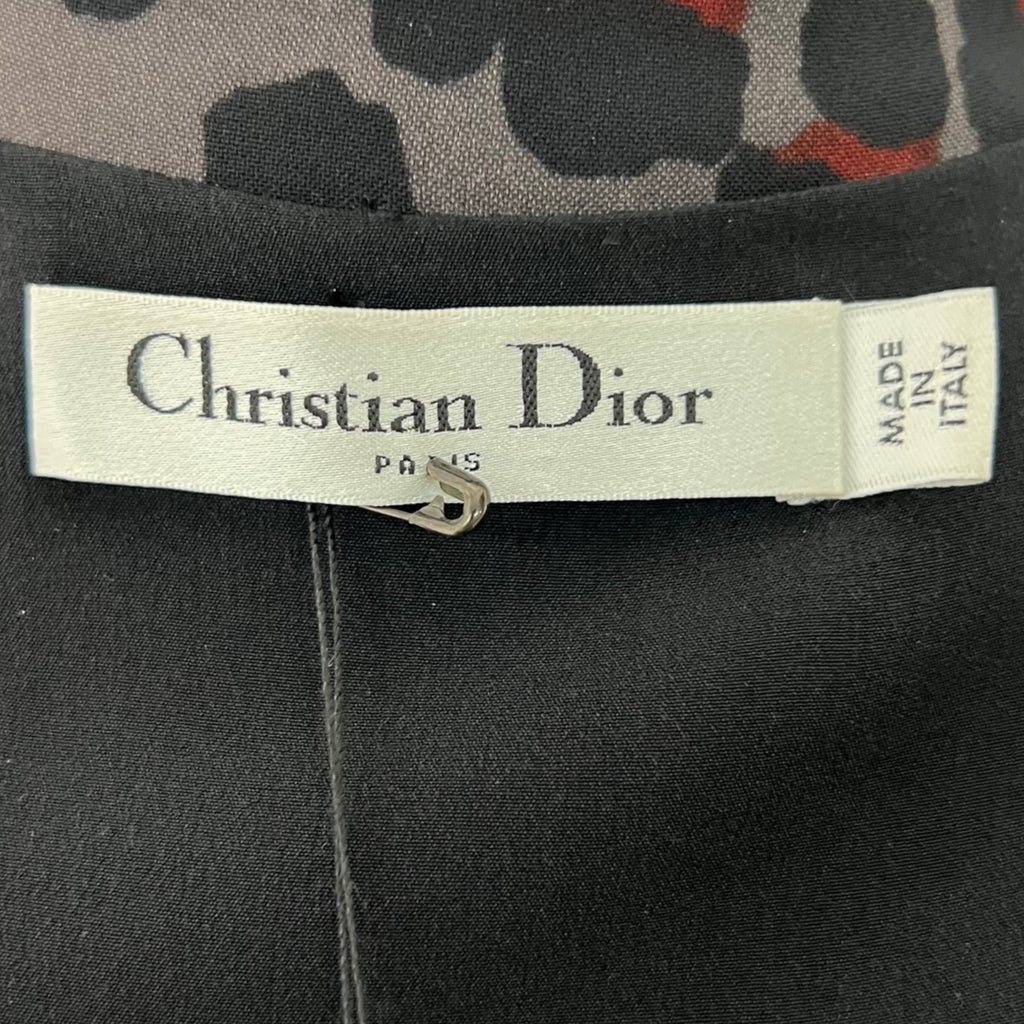 CHRISTIAN DIOR CHRISTIAN DIOR - Leopard Print Asymmetrical Top - ALE PARIS Luxury Vintage
