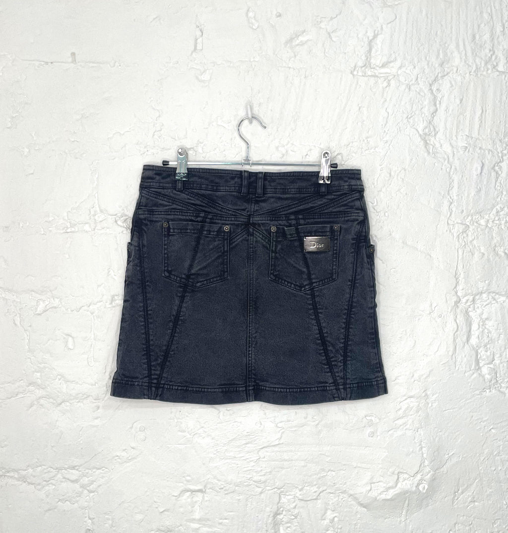 CHRISTIAN DIOR CHRISTIAN DIOR - Black Skirt - ALE PARIS Luxury Vintage