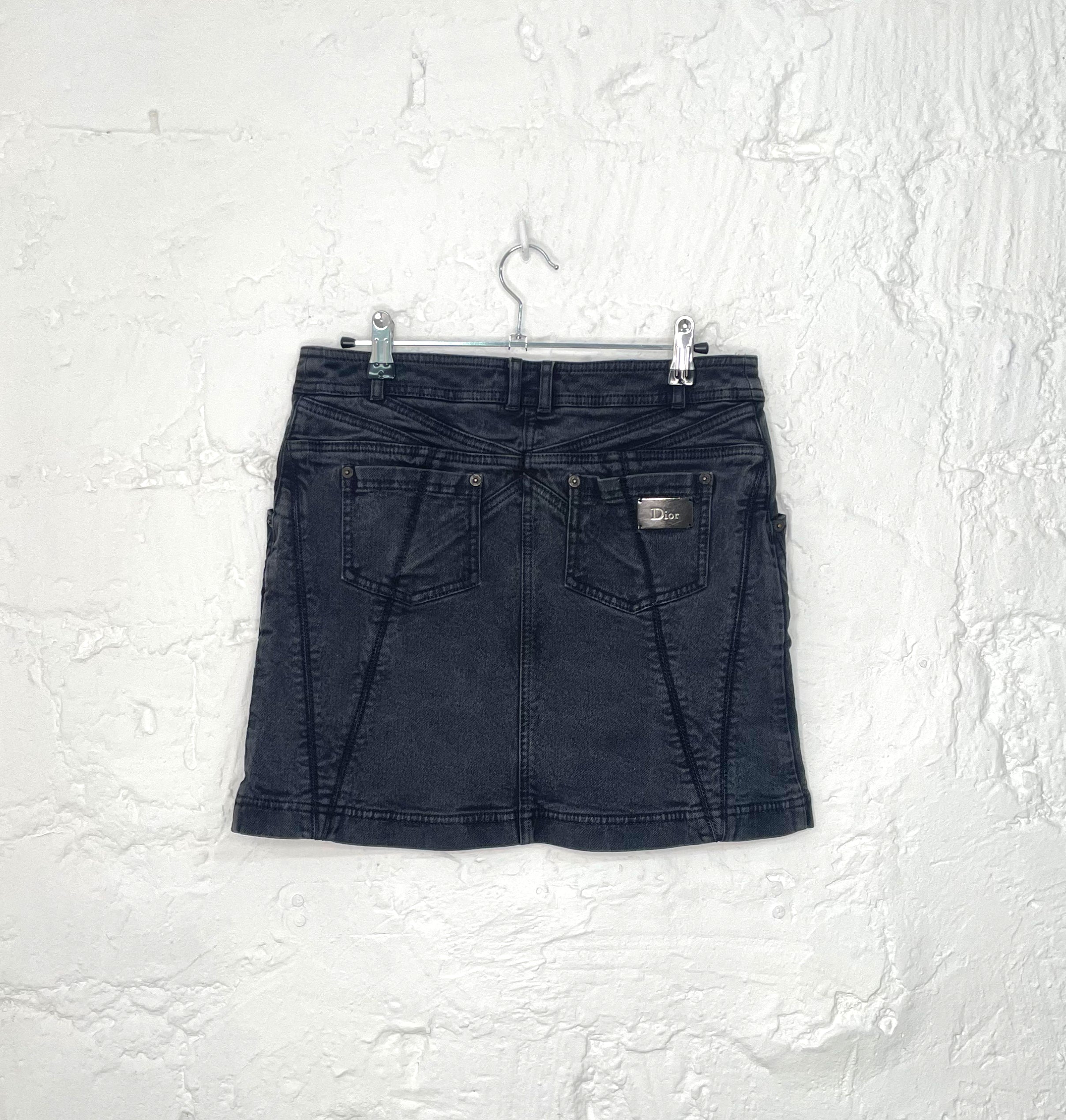 CHRISTIAN DIOR CHRISTIAN DIOR - Black Skirt - ALE PARIS Luxury Vintage
