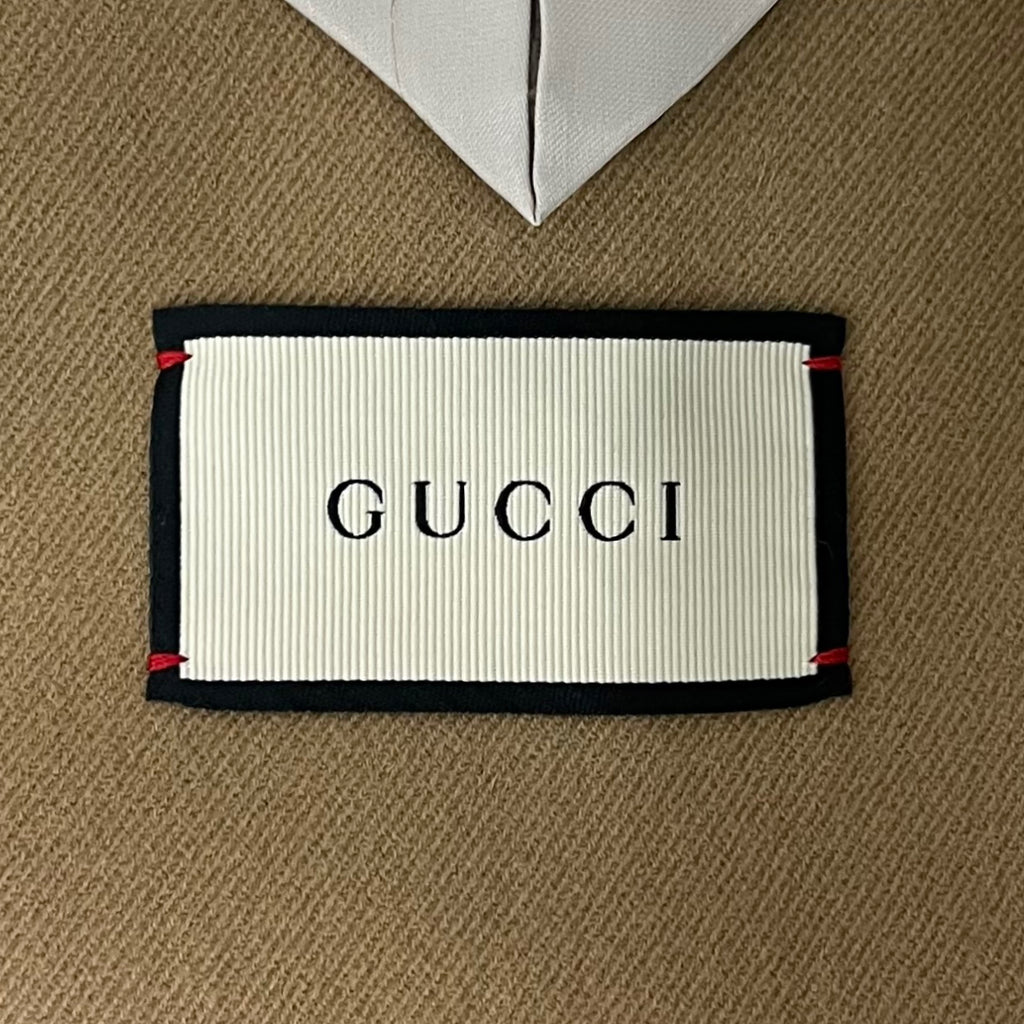 GUCCI GUCCI - Camel Wool Jacket - ALE PARIS Luxury Vintage