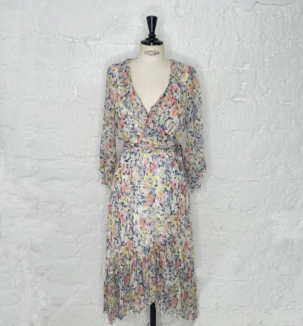 RALPH LAUREN RALPH LAUREN - Floral Wrap Dress - ALE PARIS Luxury Vintage
