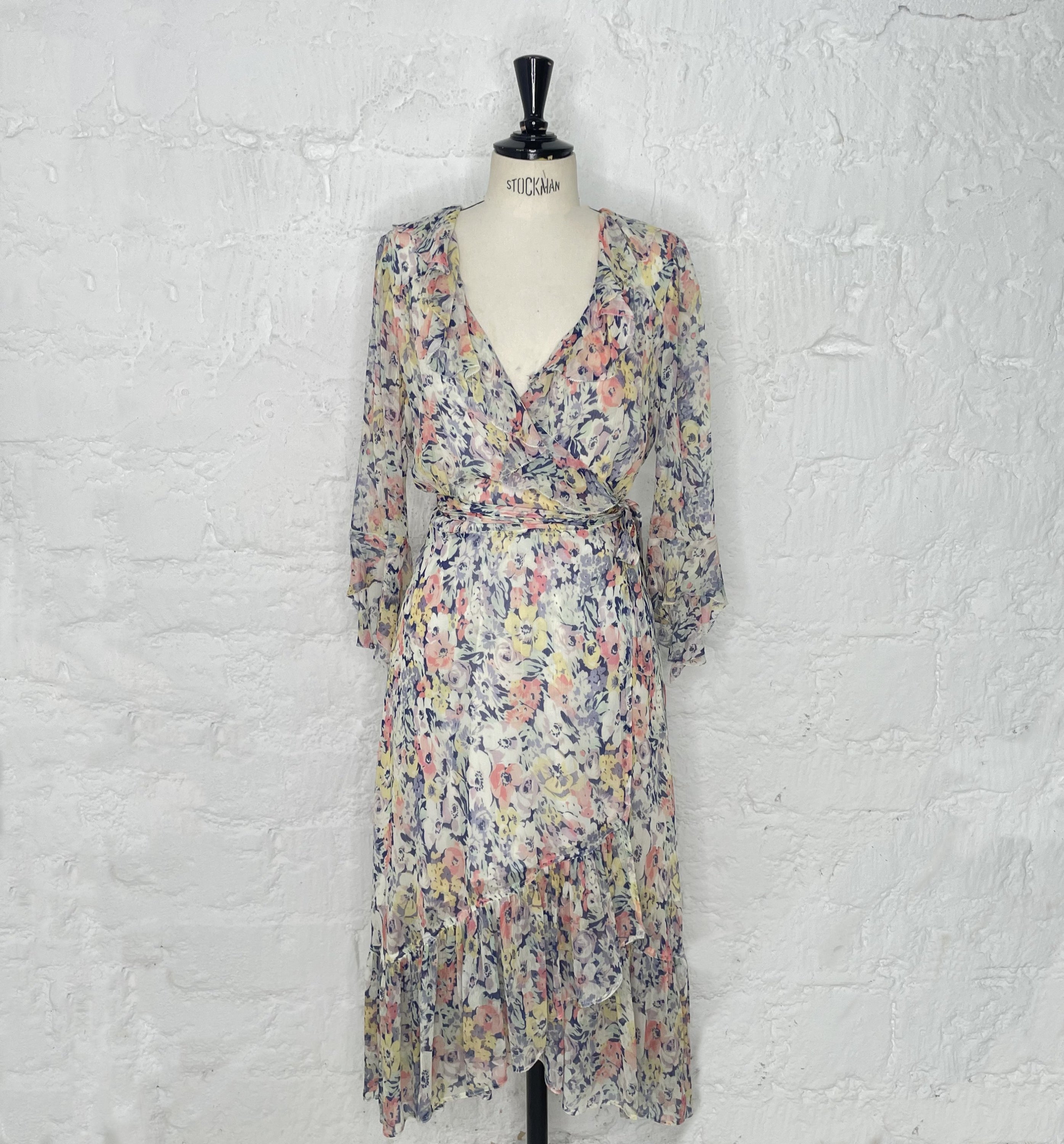 RALPH LAUREN RALPH LAUREN - Floral Wrap Dress - ALE PARIS Luxury Vintage