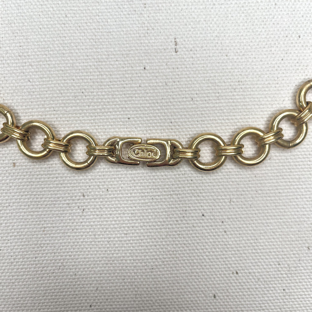 CHLOÉ CHLOE - Round Necklace - ALE PARIS Luxury Vintage