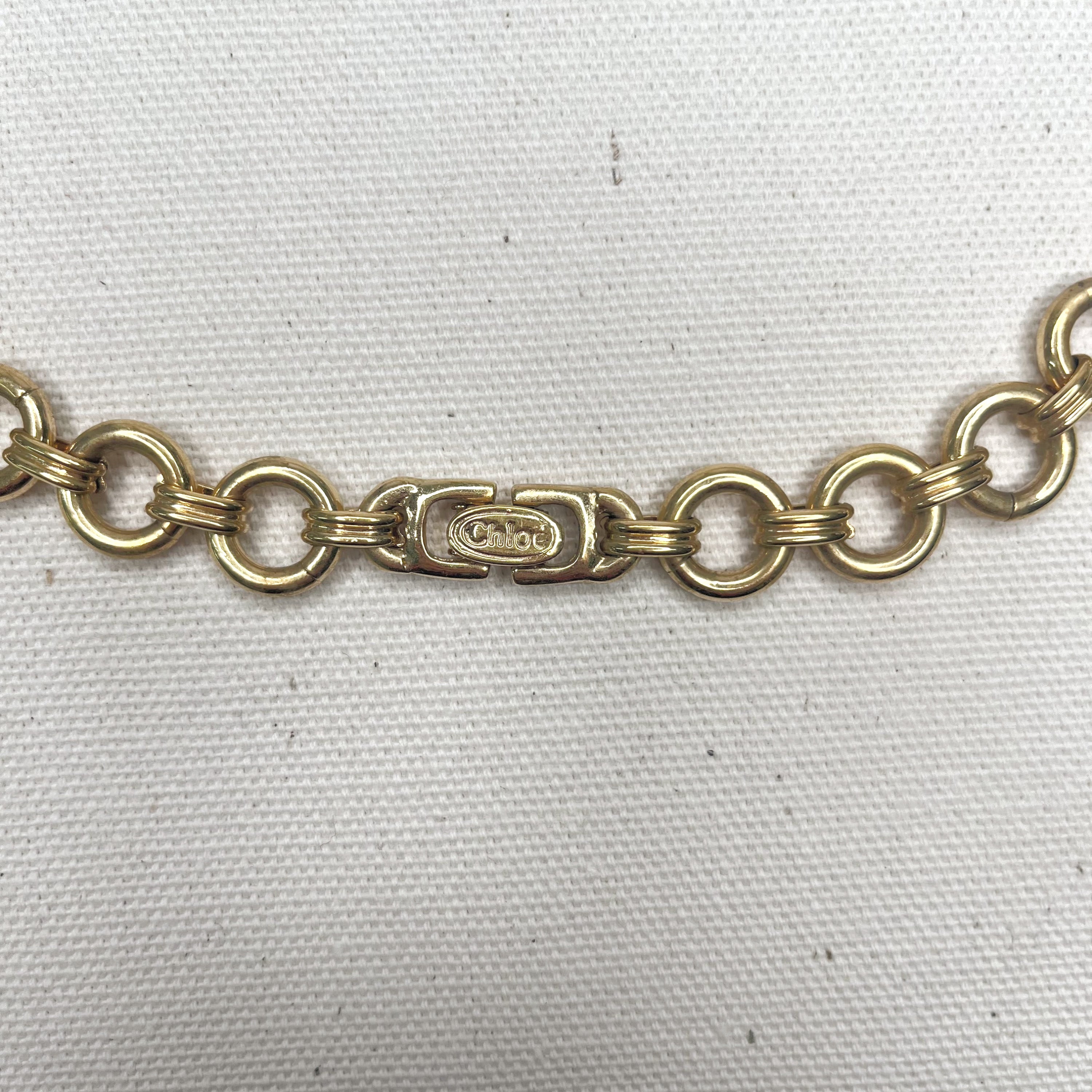 CHLOÉ CHLOE - Round Necklace - ALE PARIS Luxury Vintage