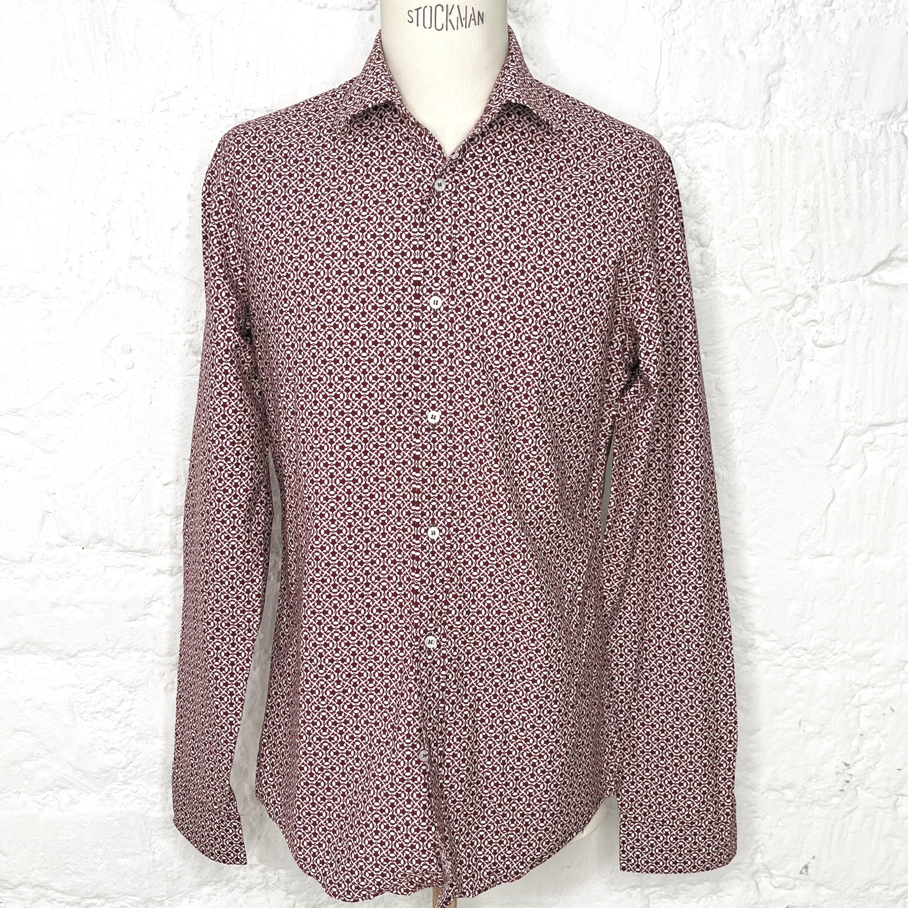 GUCCI GUCCI - Red Printed Shirt - ALE PARIS Luxury Vintage