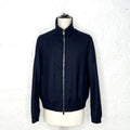 JOSEPH - Navy blue zipper bomber - ALE PARIS Luxury Vintage