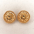 UNGARO UNGARO - Round Clip Earrings - ALE PARIS Luxury Vintage