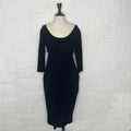 JEAN PAUL GAULTIER JEAN PAUL GAULTIER - Mid Length Black Dress - ALE PARIS Luxury Vintage