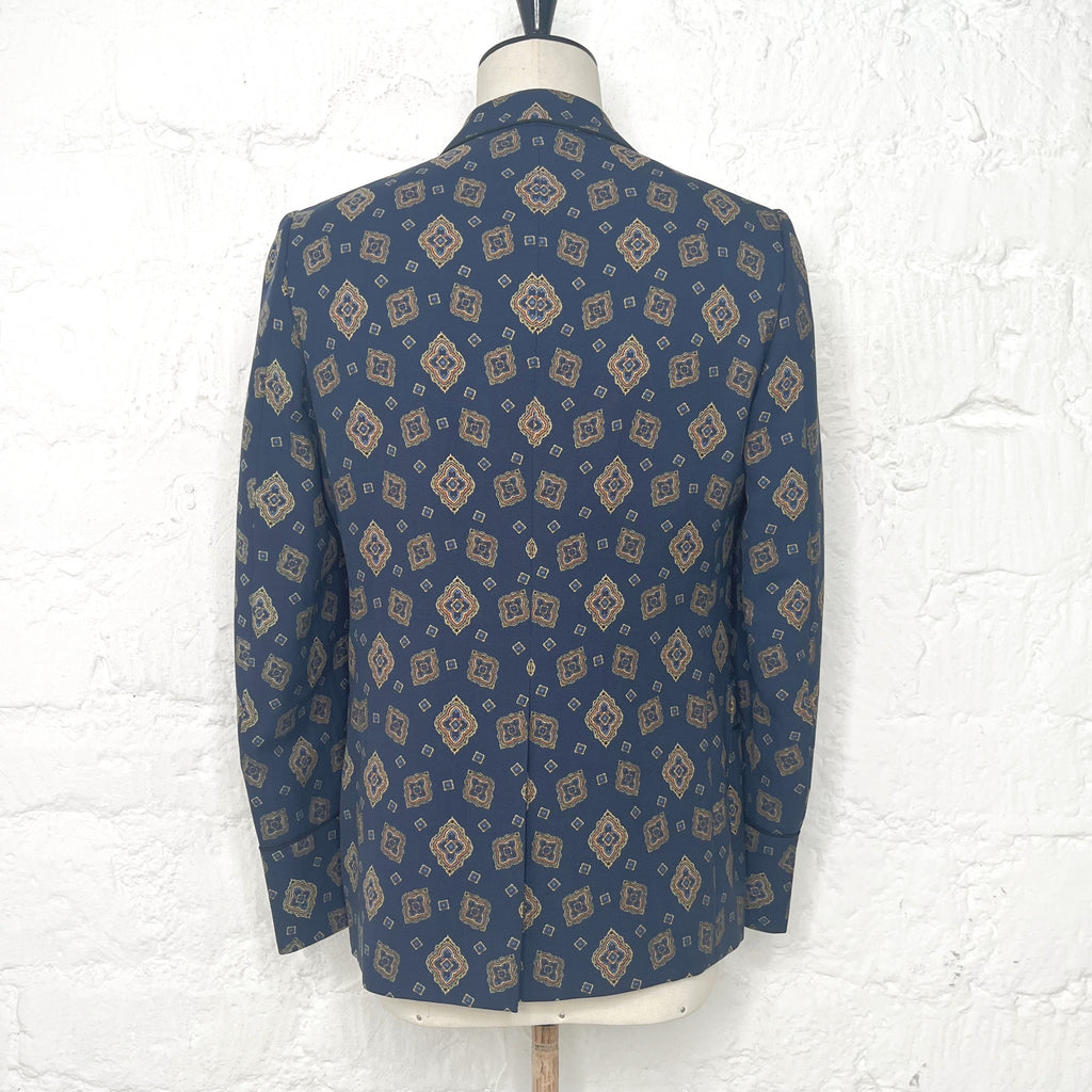 GUCCI GUCCI - Peacock Blue Jacket - ALE PARIS Luxury Vintage