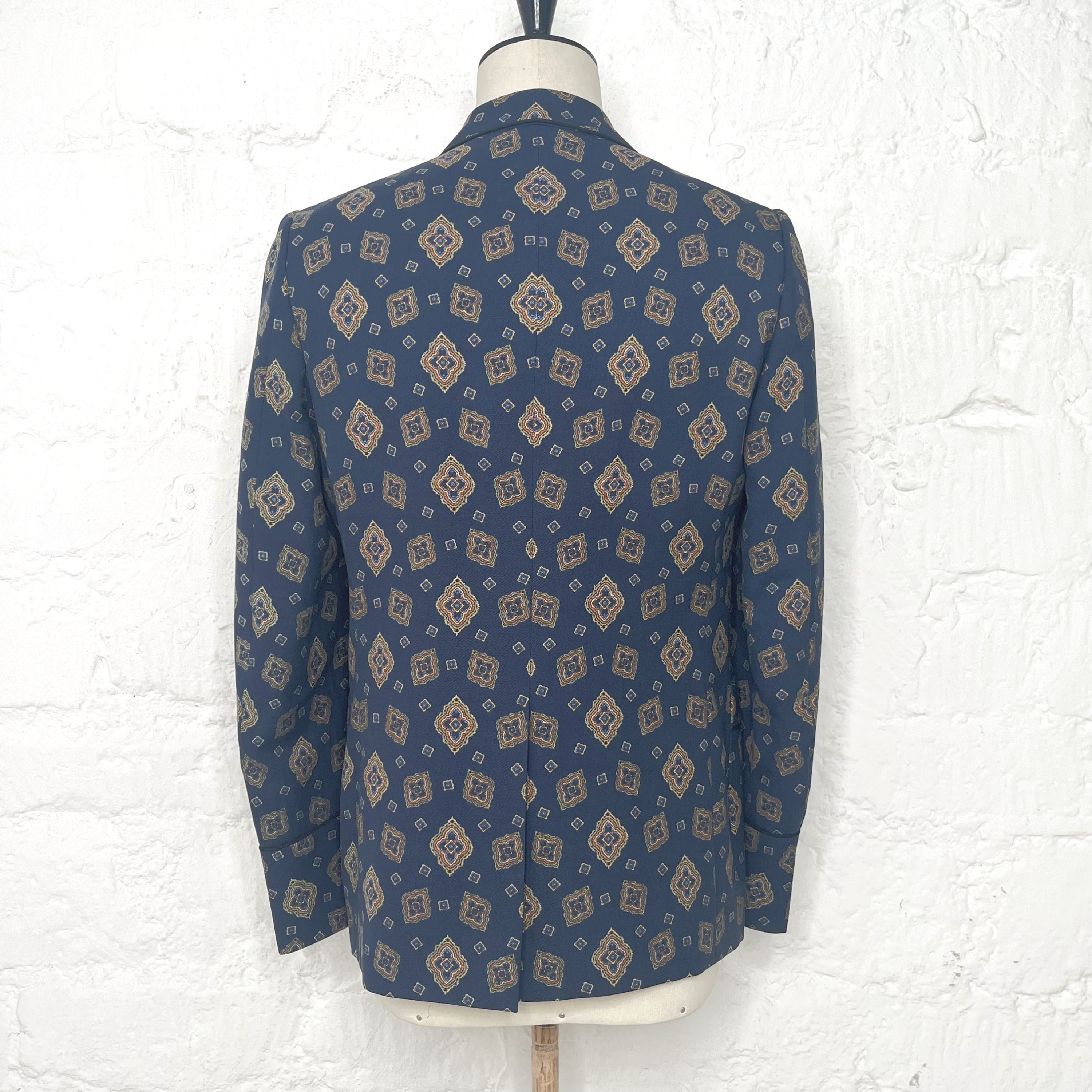 GUCCI GUCCI - Peacock Blue Jacket - ALE PARIS Luxury Vintage