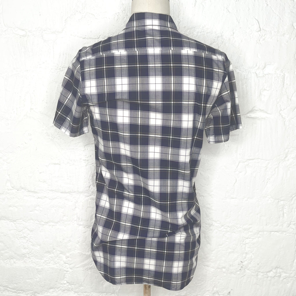 KRIS VANASSCHE KRIS VANASSCHE - Tartan Blue Shirt - ALE PARIS Luxury Vintage