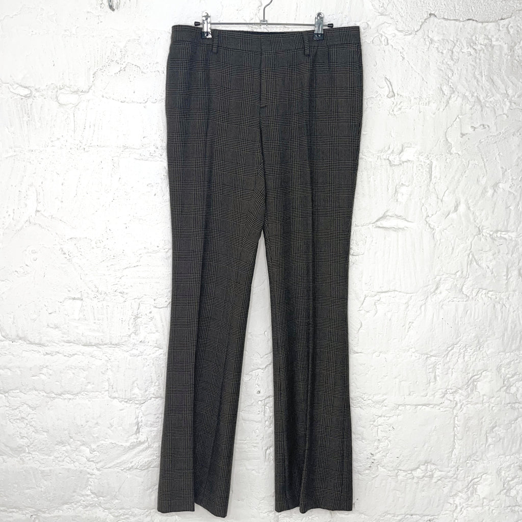 Burberry BURBERRY - Tartan Wool Pants - ALE PARIS Luxury Vintage