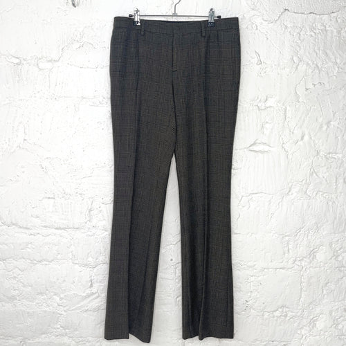 Burberry BURBERRY - Tartan Wool Pants - ALE PARIS Luxury Vintage